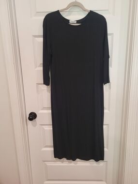Nuggles Black Layering Dress, Size Large